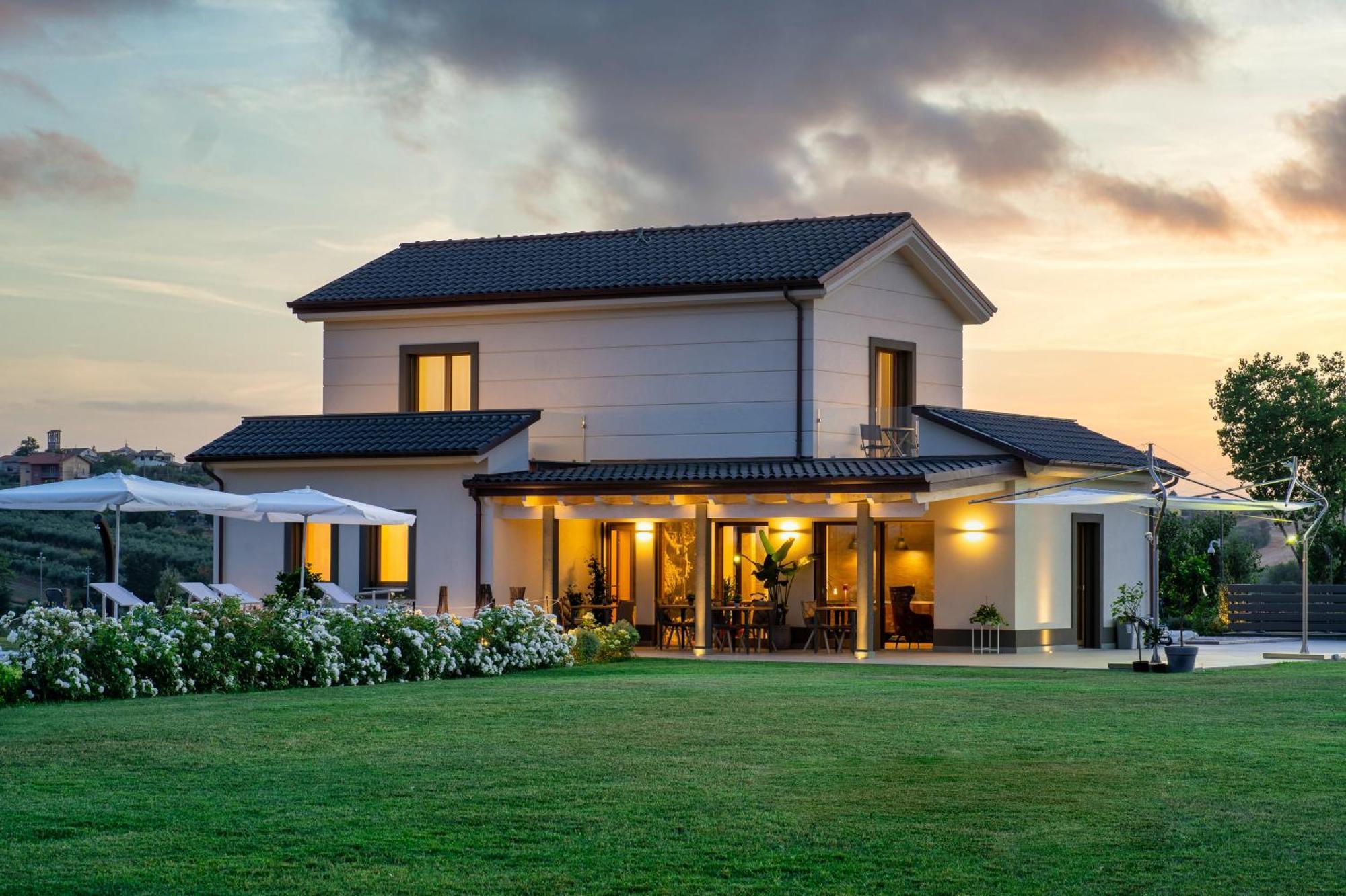 Bed and Breakfast Agri-Relais Ventisettegradi Монтемарчано Экстерьер фото
